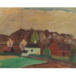 Gustave De Smet (1877-1943), 'Het Witte Huis', 1935, oil on canvas on panel 48 x 58 cm. (18.9 x 22.8