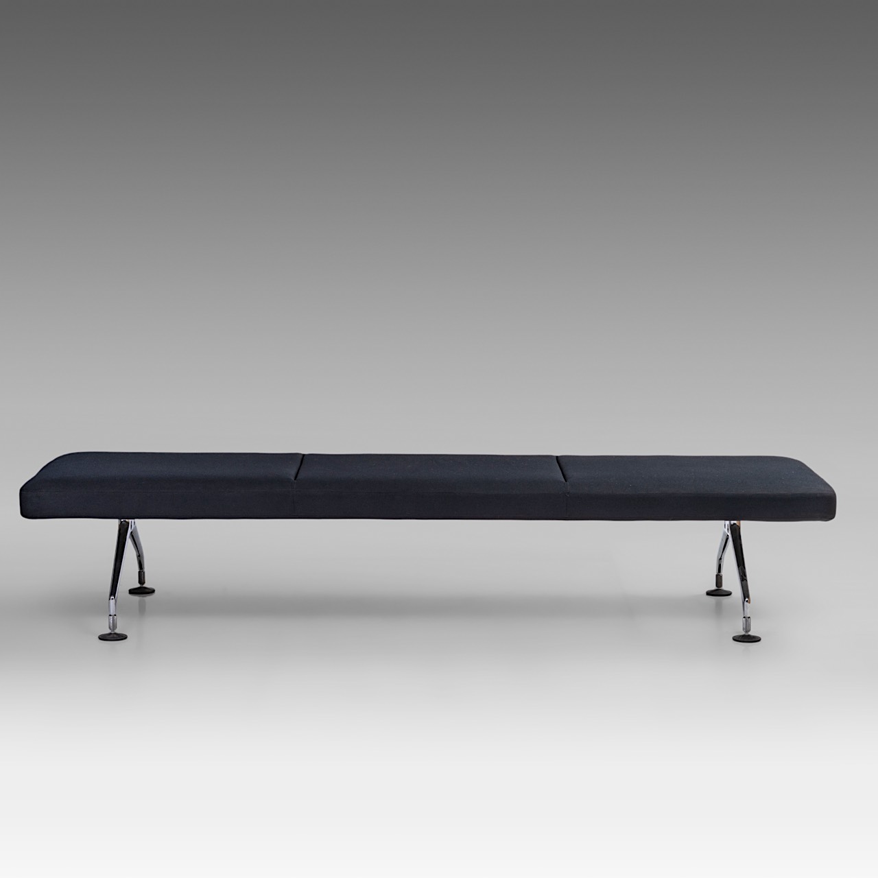 A pair of Antonio Citterio daybeds for Vitra, H 42 - W 222 - D 68 cm - Image 5 of 8