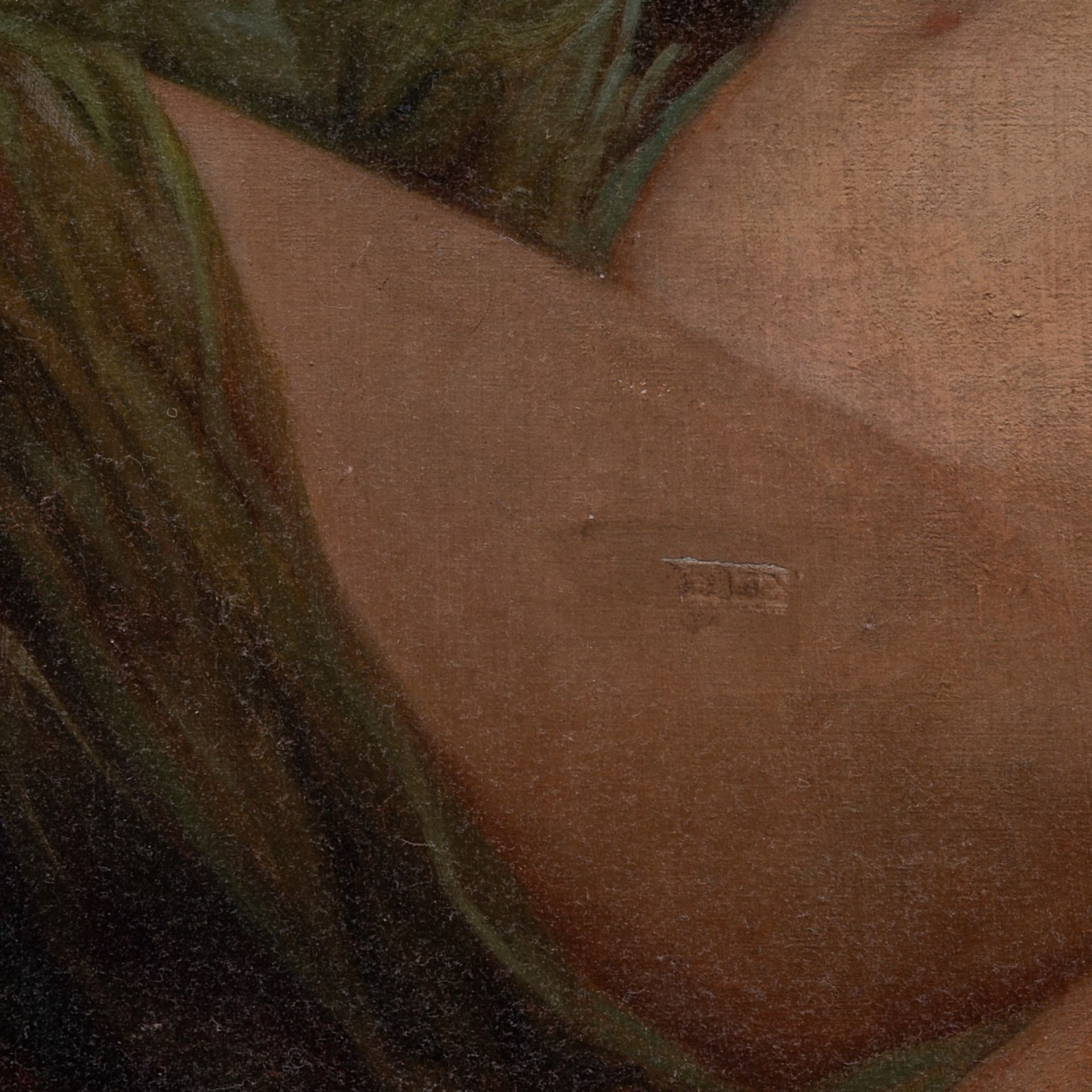 John William Schofield (1865-1944), sleeping nude, oil on canvas 110 x 160 cm. (43.3 x 62.9 in.) - Bild 11 aus 11