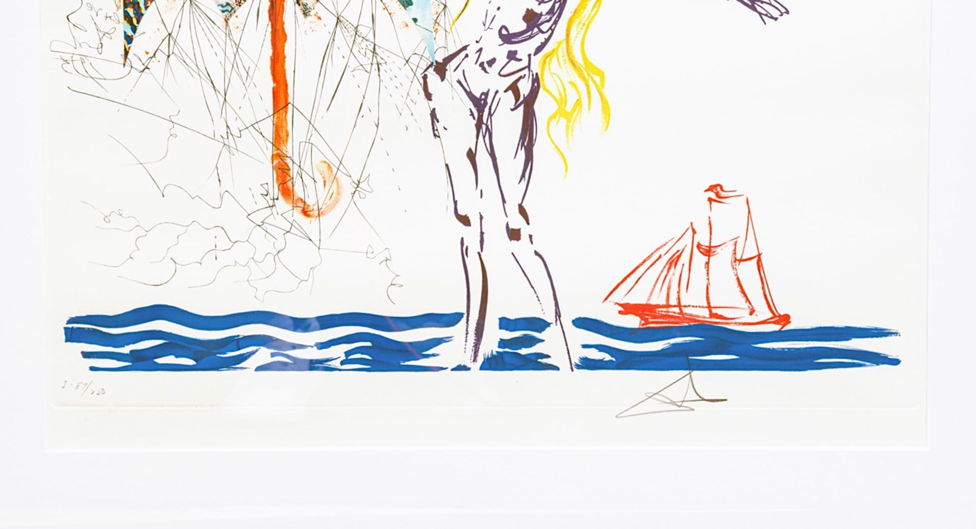 Salvador Dali (1904-1989), 'Imaginations et Objets du Futur', 1975, portfolio with ten framed lithog - Image 24 of 37