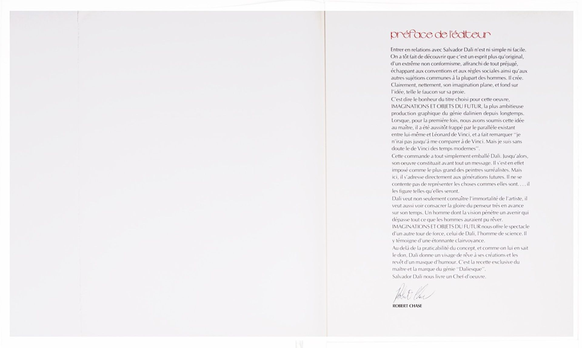 Salvador Dali (1904-1989), 'Imaginations et Objets du Futur', 1975, portfolio with ten framed lithog - Image 35 of 37