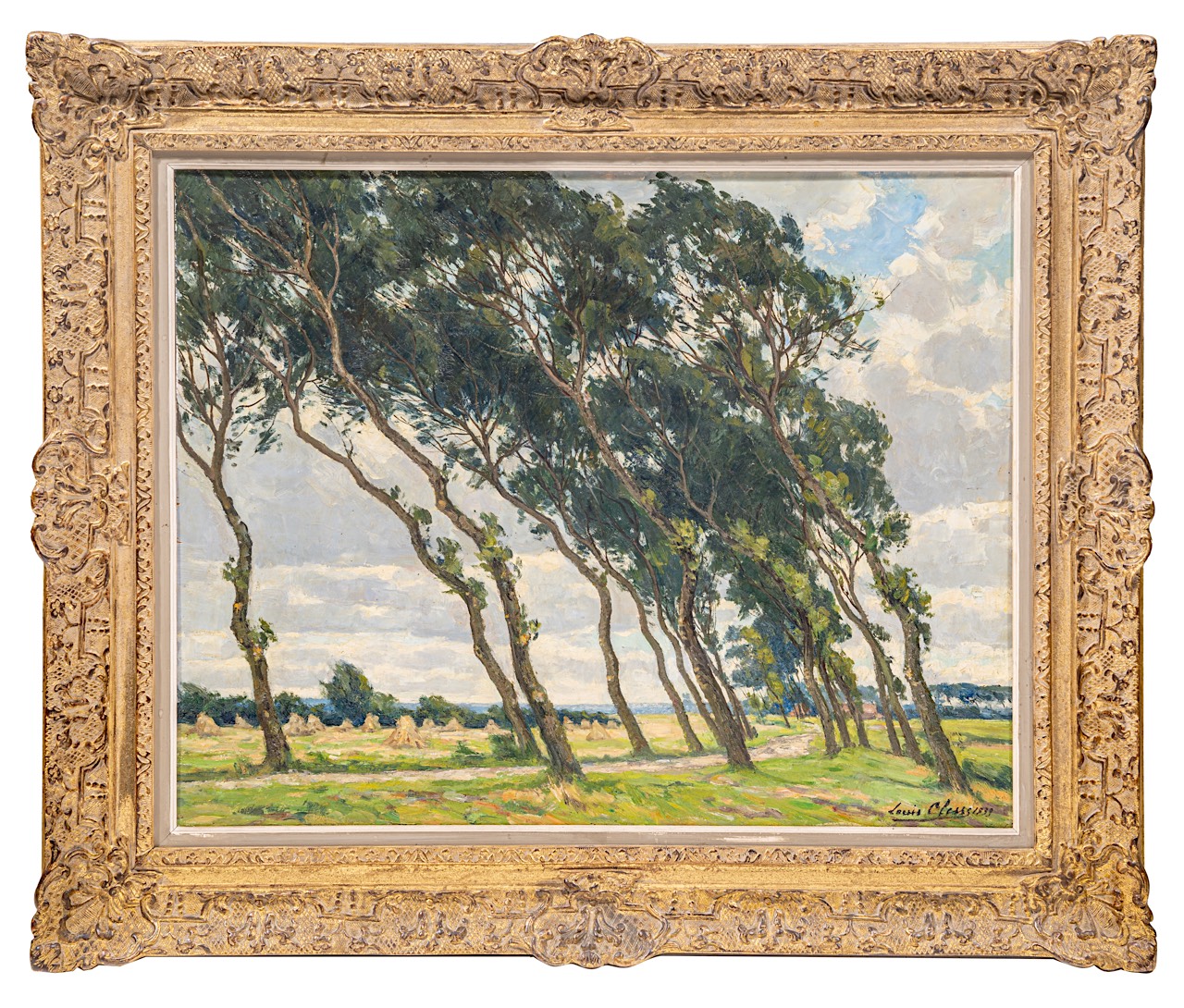 Louis Clesse (1889-1961), landscape with trees, 1939, oil on panel 60 x 75 cm. (23.6 x 29.5 in.), Fr - Image 2 of 10