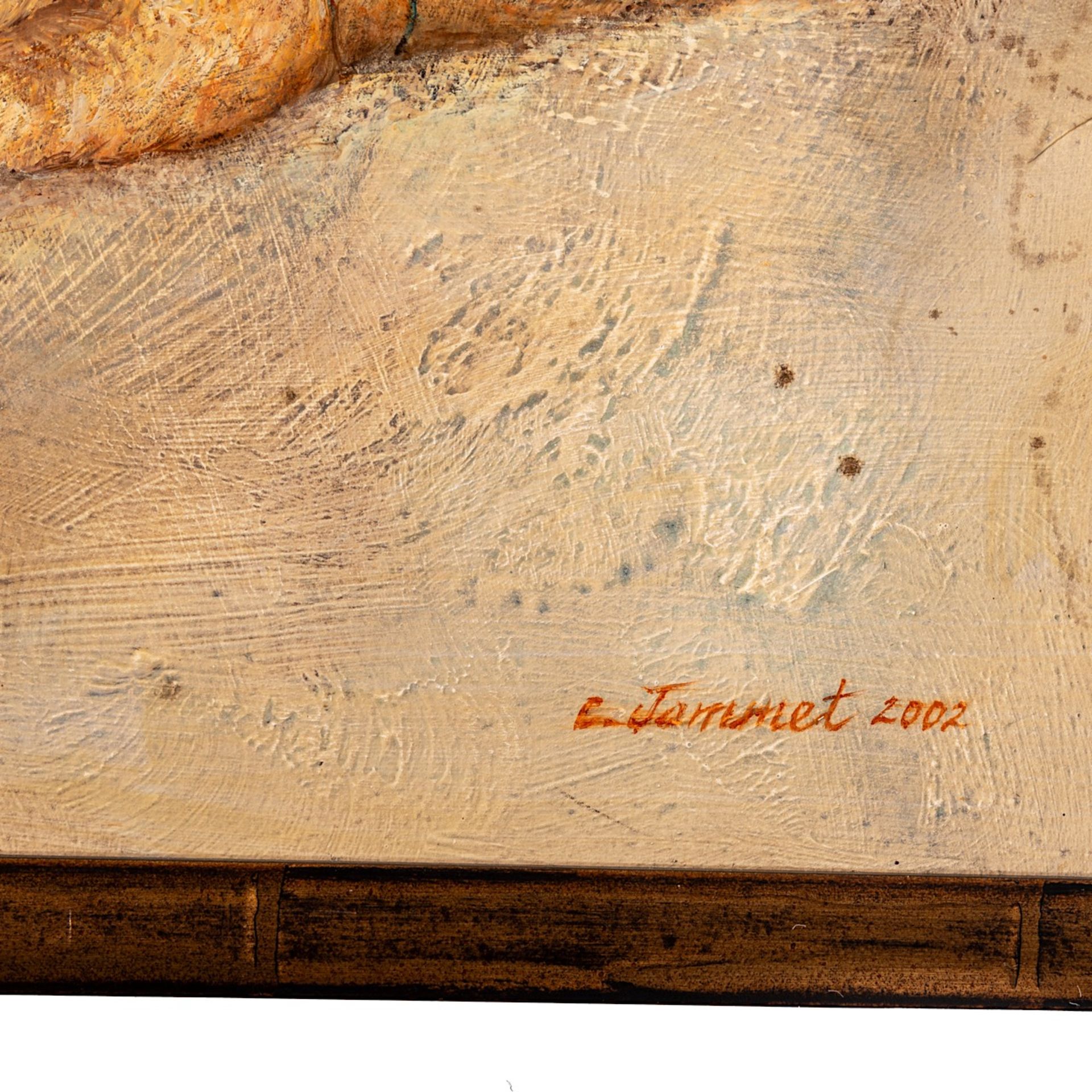 Claude Jammet (1953), three untitled works, 2002, oil on canvas, 88 x 66 / 70 x 90 / 66 x 100 cm - Bild 13 aus 13