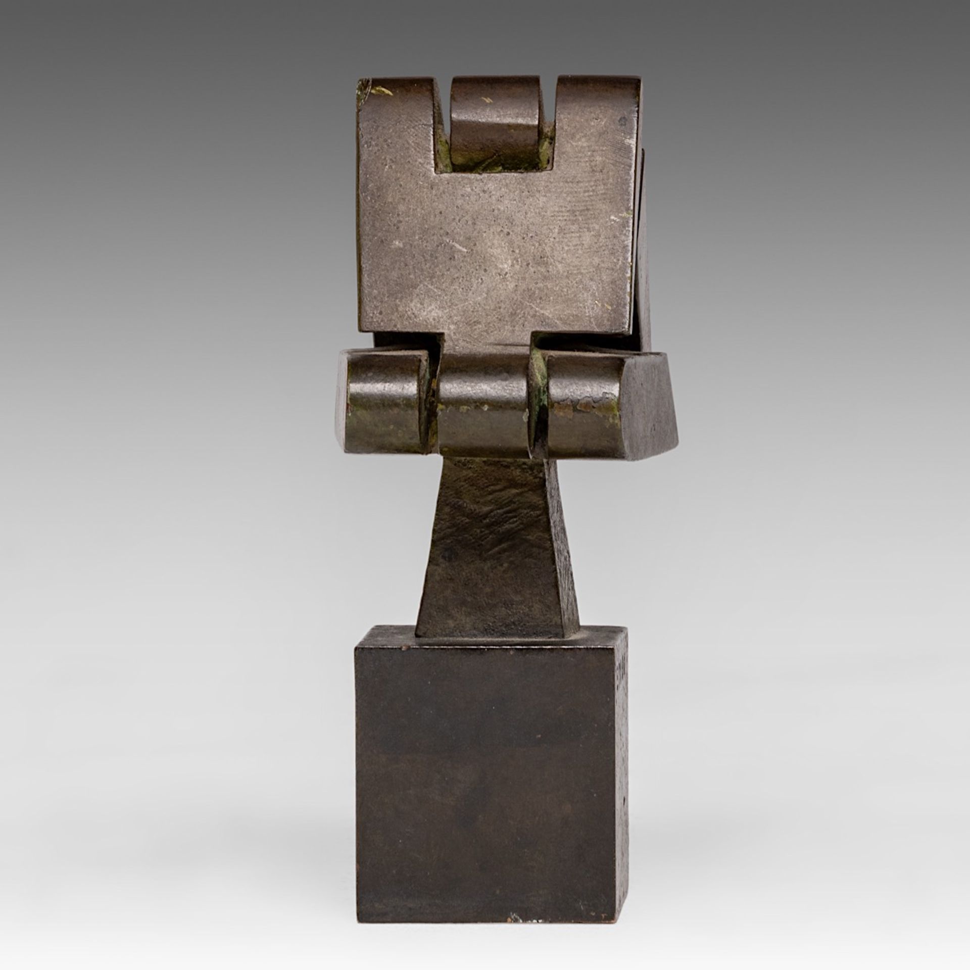 Sorel Etrog (1933-2014), untitled, patinated bronze, H 14 cm - Image 3 of 6