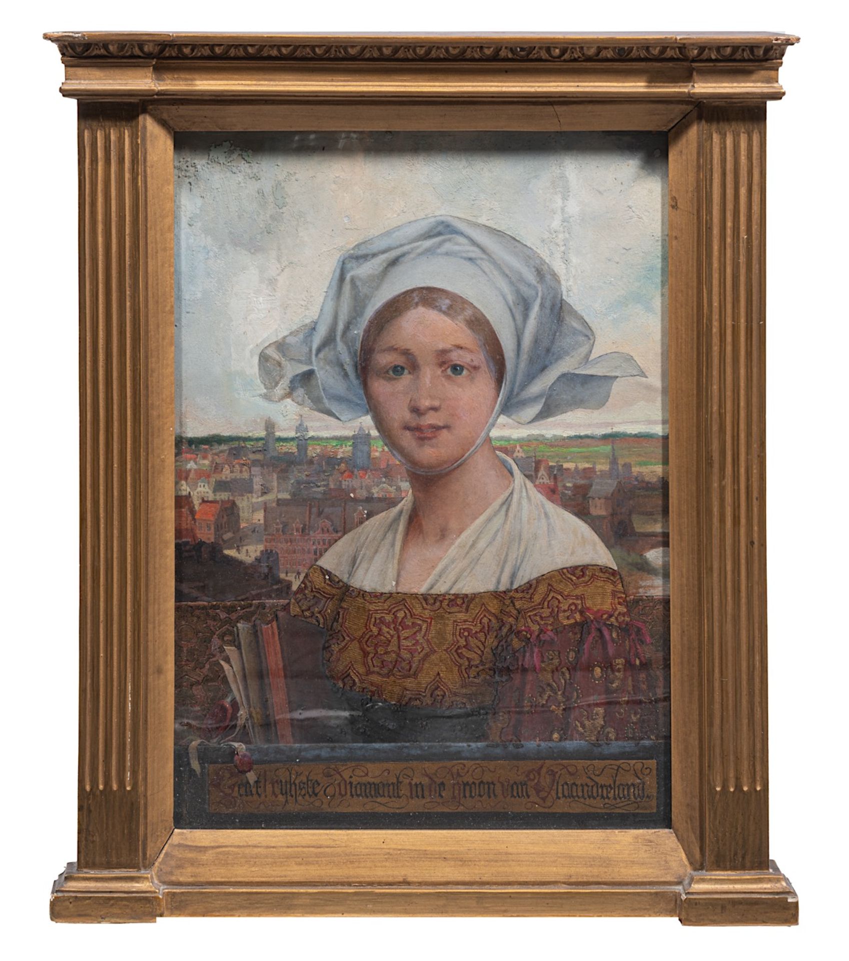 Theophile Marie Francoise Lybaert (1848-1927), 'Gent, Rijkste Diamant in de kroon van Vlaanderen', c - Bild 2 aus 7