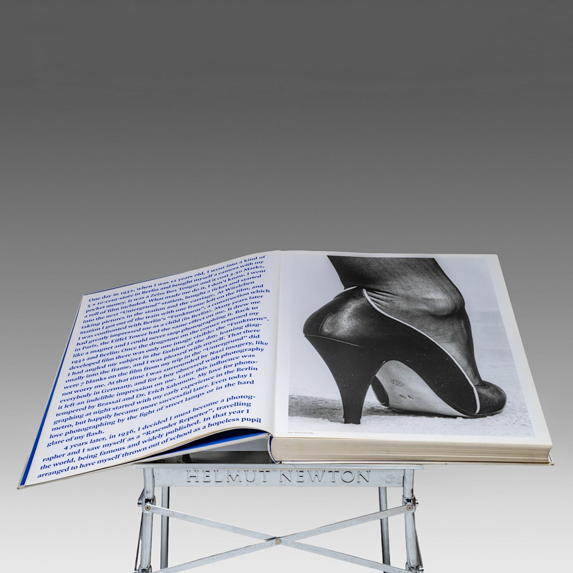 A Helmut Newton 'Sumo' book on stand, Taschen, 1999, signed and numbered - Image 12 of 20