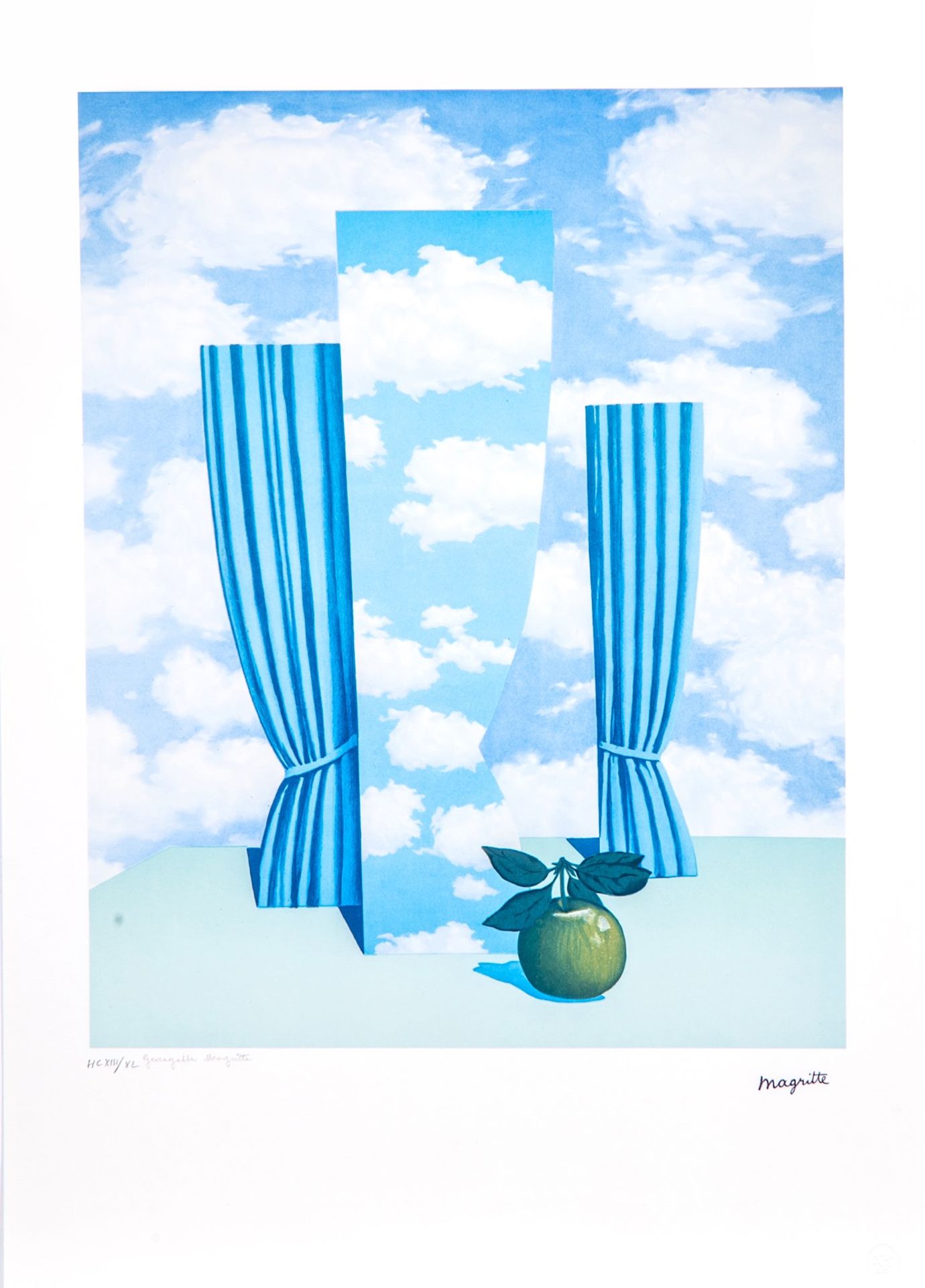 Rene Magritte (1898-1967), 'La Philosophie de la Peinture', art portfolio containing 10 offsets, Nde - Bild 9 aus 13