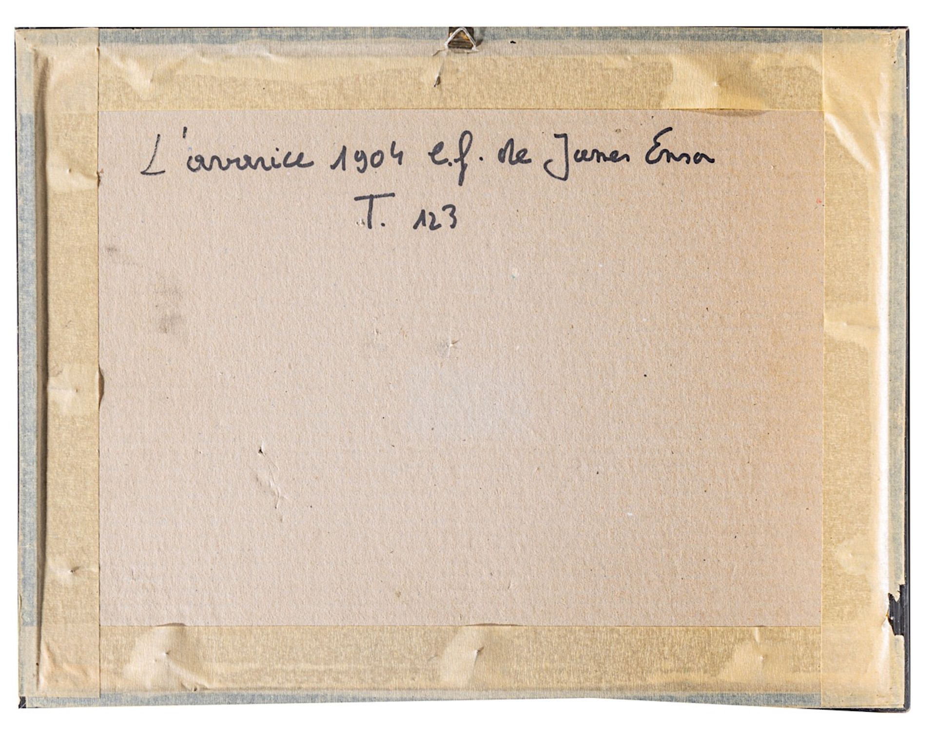 James Ensor (1860-1949), 'Avarice' (1904), etching, II/II 9.5 x 14.5 cm. (3.7 x 5.7 in.), Frame: 32. - Bild 3 aus 4