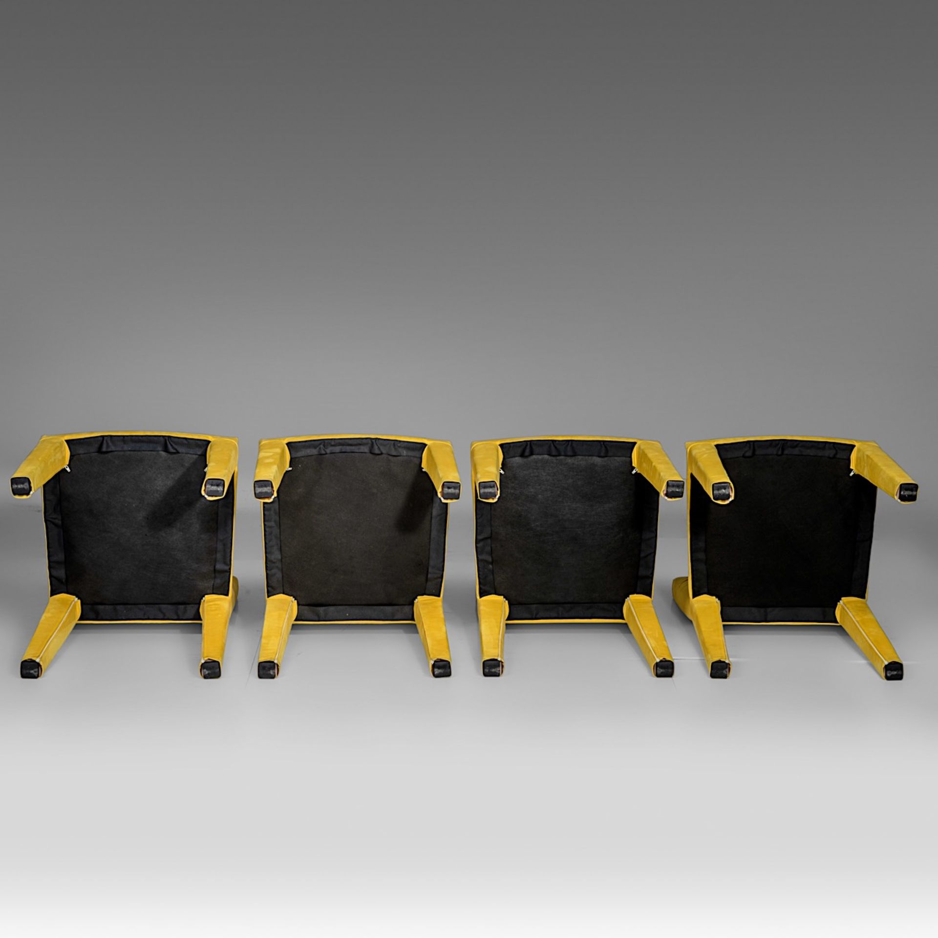 A set of four Antonio Citterio 'Panama' chairs for B&B Italia, H 84 cm (+) - Bild 7 aus 9