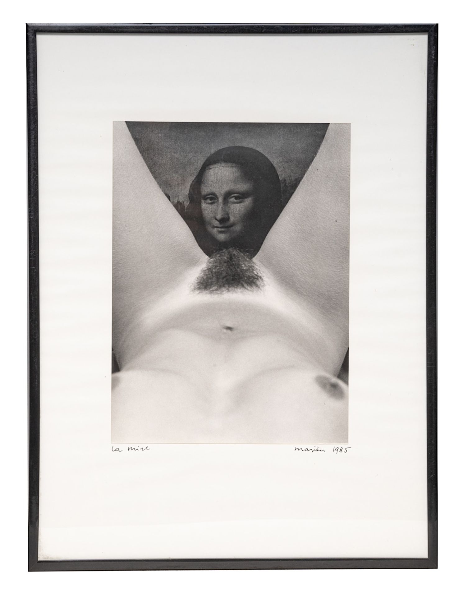 Marcel Marien (1920-1993), 'La Mire', 1985, gelatine silver print 24 x 18 cm. (9.4 x 7.0 in.), Frame - Bild 2 aus 4