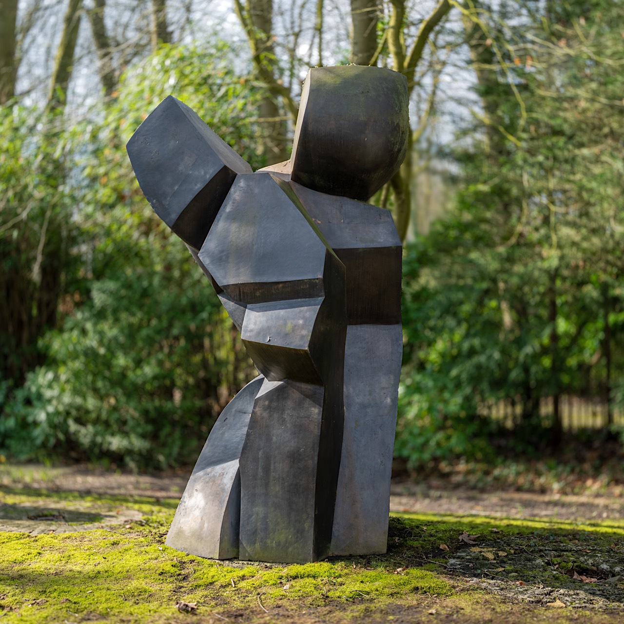 Pol Spilliaert (1935-2023), 'Je te veux', bronze patinated polyester, 2005 330 x 144 x 155 cm. (129. - Image 6 of 7