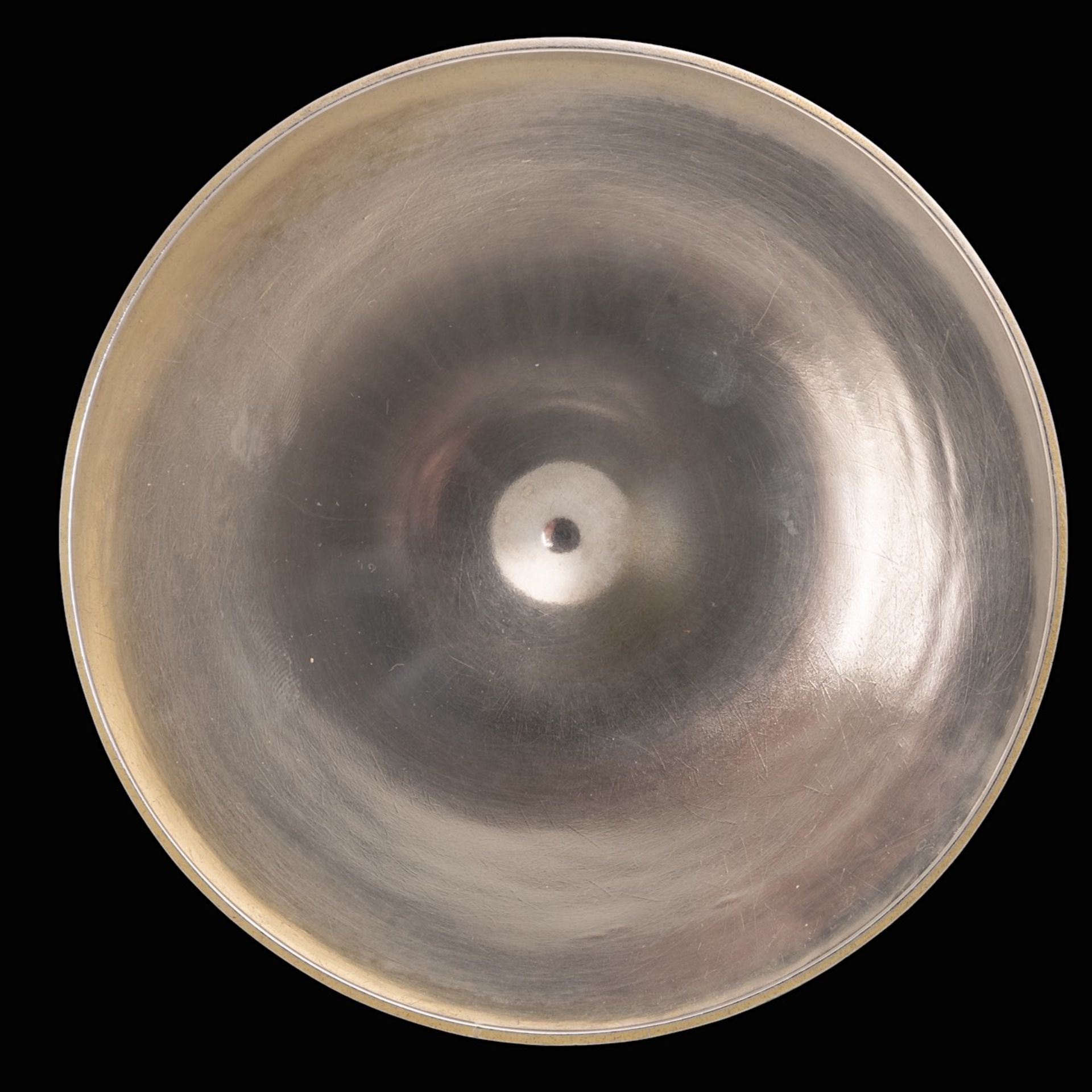 A 900/000 silver and gilt silver chalice, Belgian hallmarked, H 16 cm - total weight 518 g (+) - Bild 7 aus 14