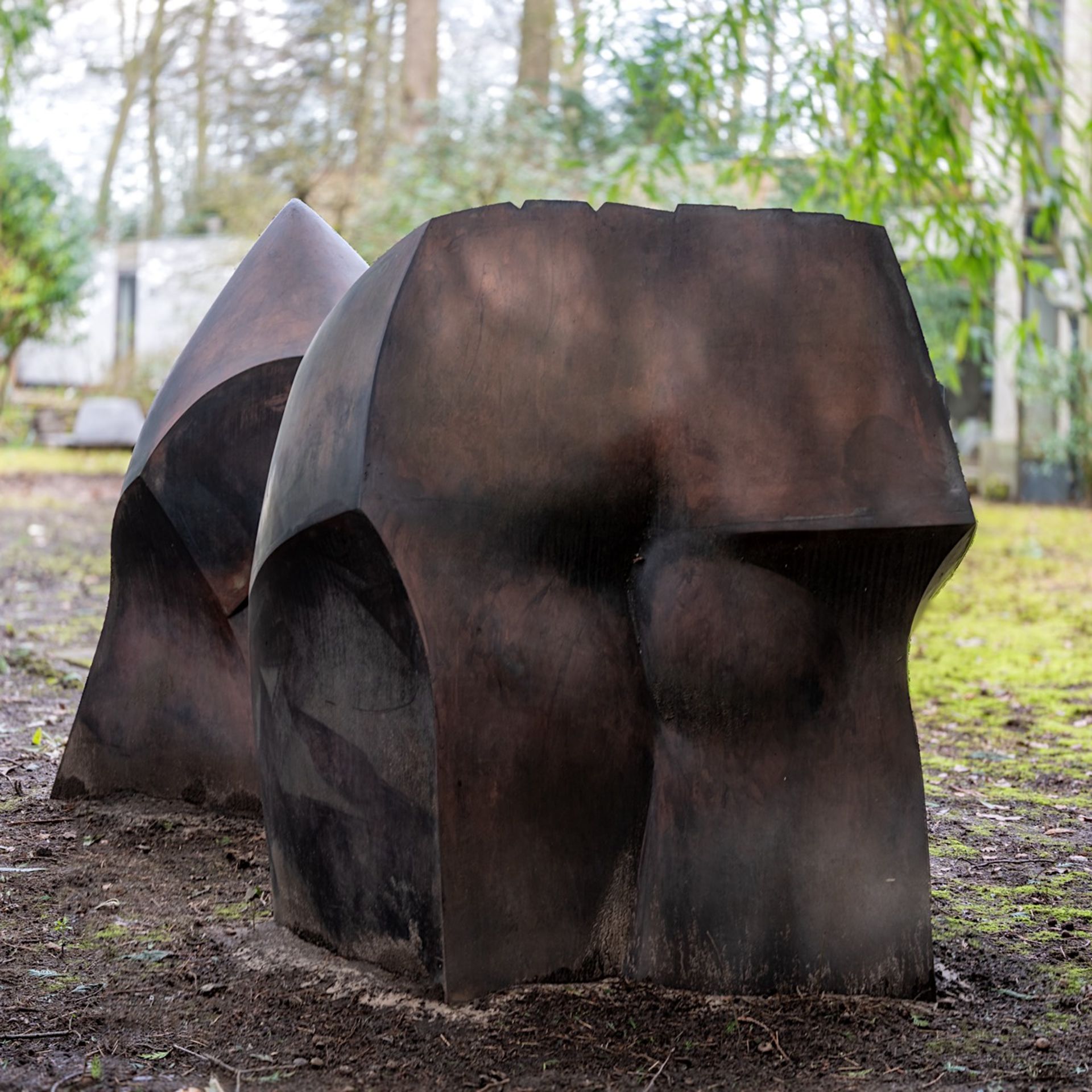 Pol Spilliaert (1935-2023), 'Herinnering', bronze patinated polyester, 1991-1993 - Image 6 of 8