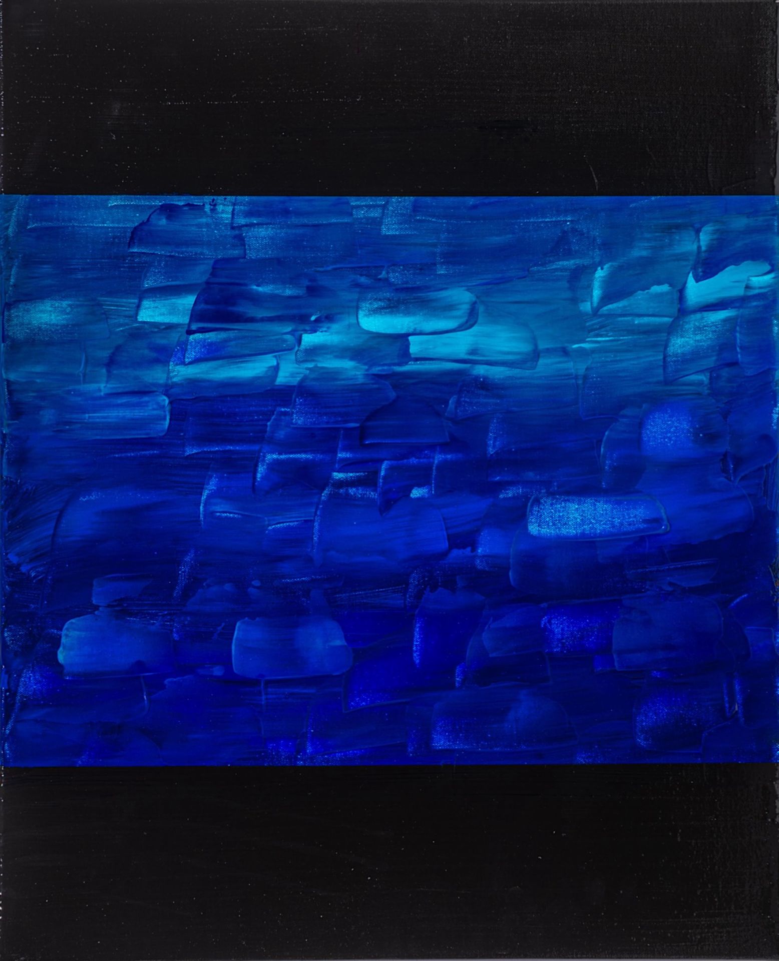 Ronan Martin, Darkness, Pierre Soulages Tribute', diptych, 2023, mixed media (+) 60 x 50 cm. (23.6 x - Bild 2 aus 13