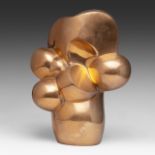 Pol Spilliaert (1935-2023), 'Mexicaanse dans', polished bronze 31 cm. (12.2 in.)