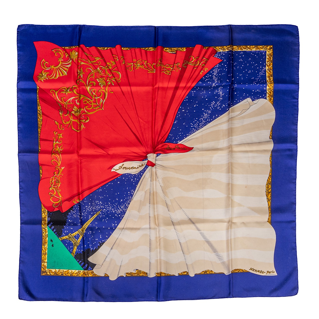 A various collection of 6 Hermes silk twill weave scarves - Image 4 of 8