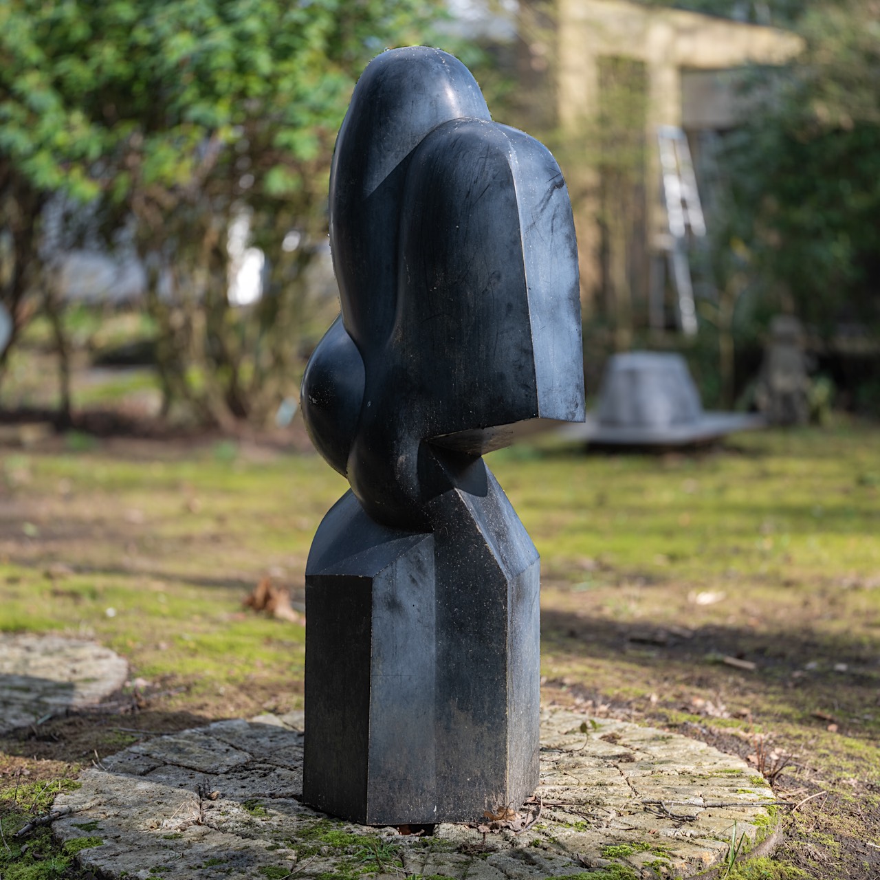 Pol Spilliaert (1935-2023), 'Deemstering', bronze patinated polyester - Image 6 of 10
