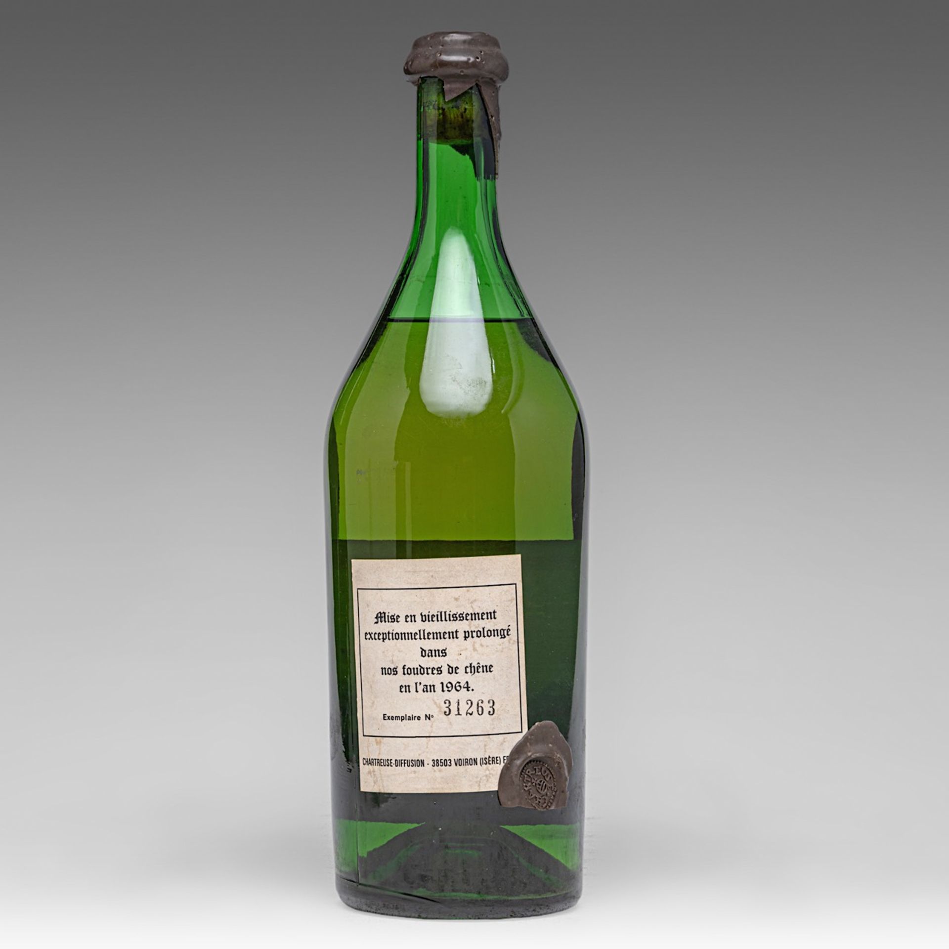 Liqueur Fabriquee a la Grande Chartreuse, L. Garnier, 1964, 1L - Bild 2 aus 5