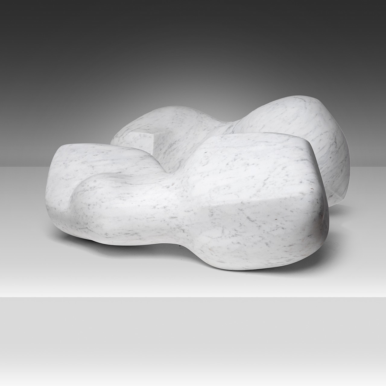 Pol Spilliaert (1935-2023), 'Embryo, geboorte', Carrara marble, 42 x 22 x 20 cm. (16.5 x 8.6 x 7.8 i - Image 5 of 11