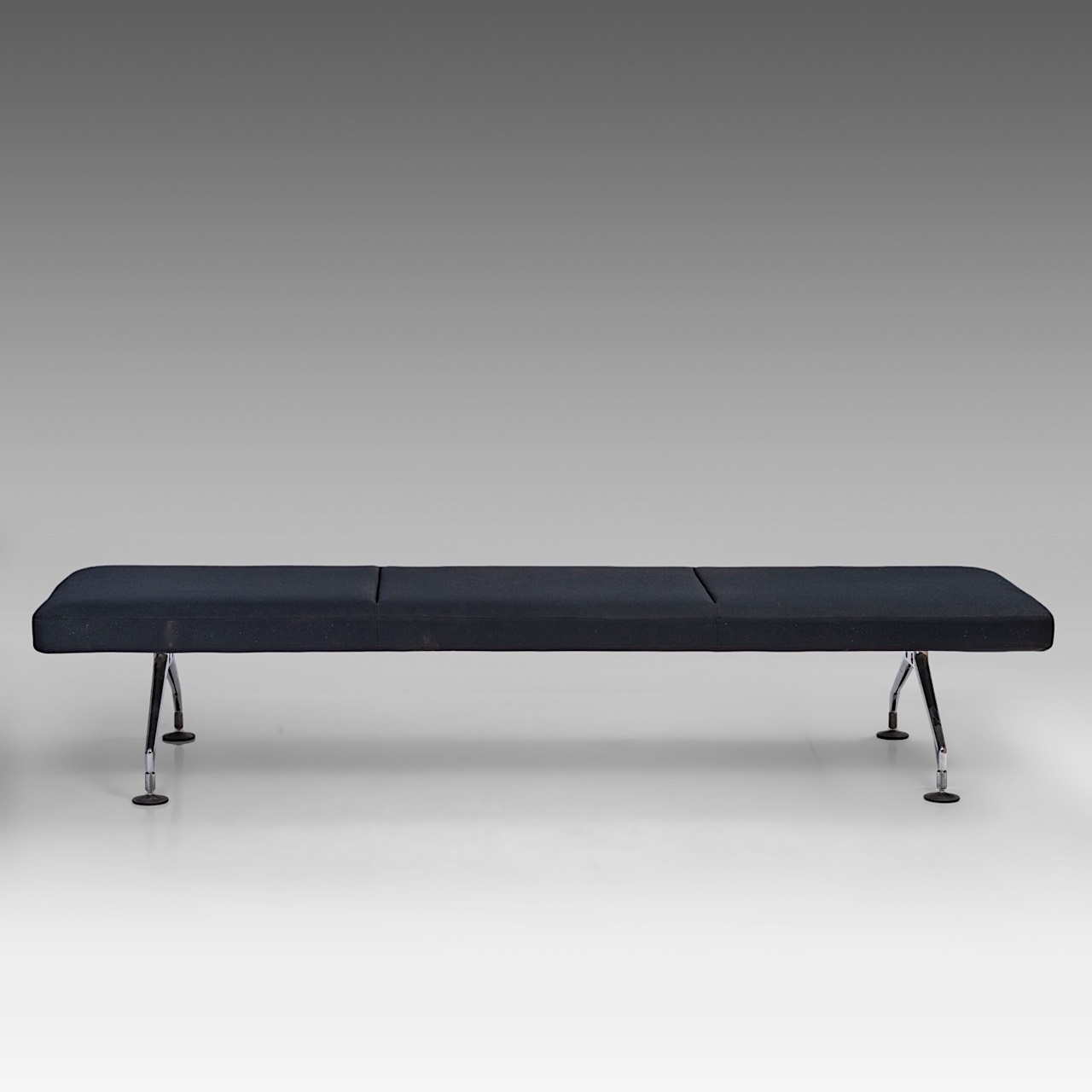 A pair of Antonio Citterio daybeds for Vitra, H 42 - W 222 - D 68 cm - Image 3 of 8