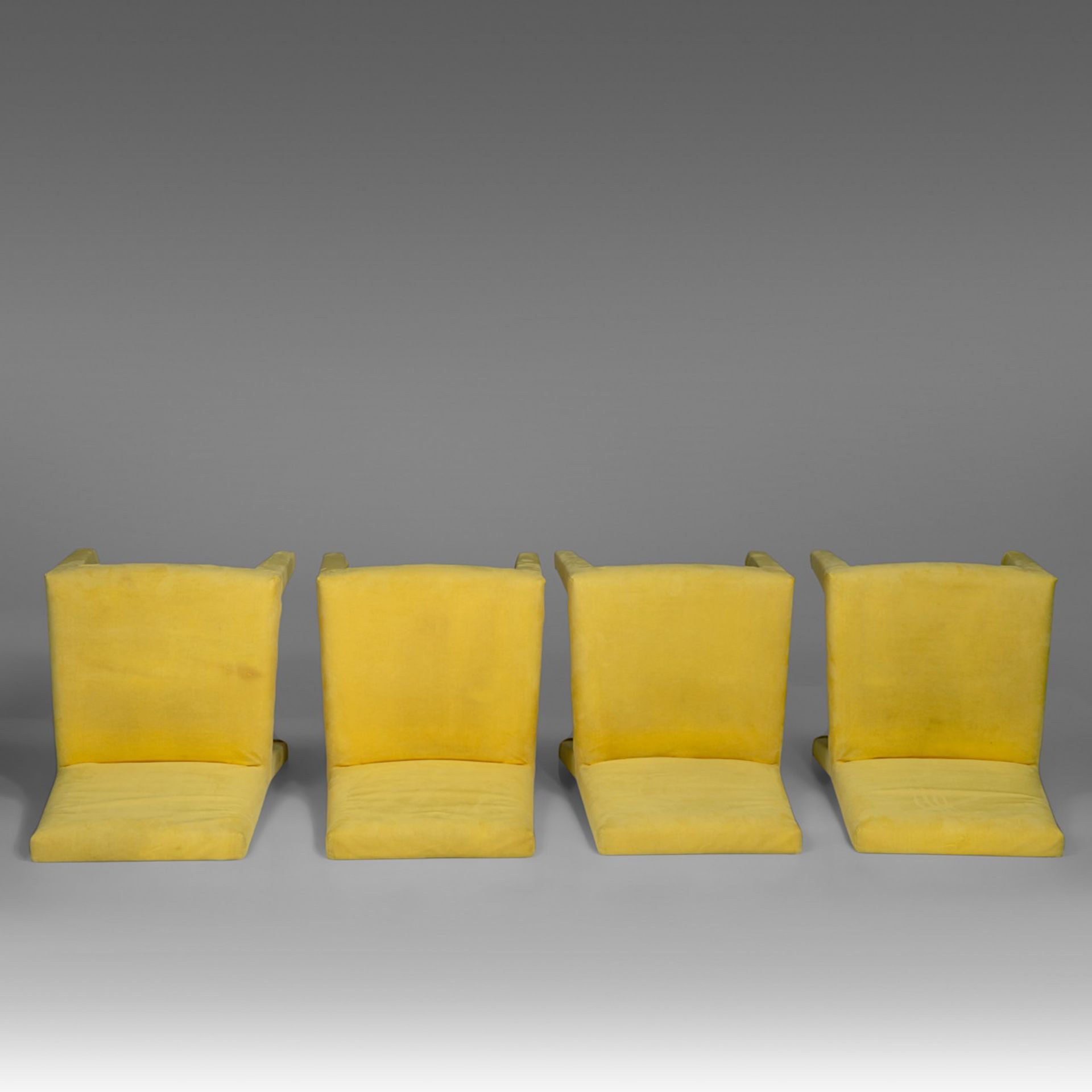 A set of four Antonio Citterio 'Panama' chairs for B&B Italia, H 84 cm (+) - Bild 6 aus 9