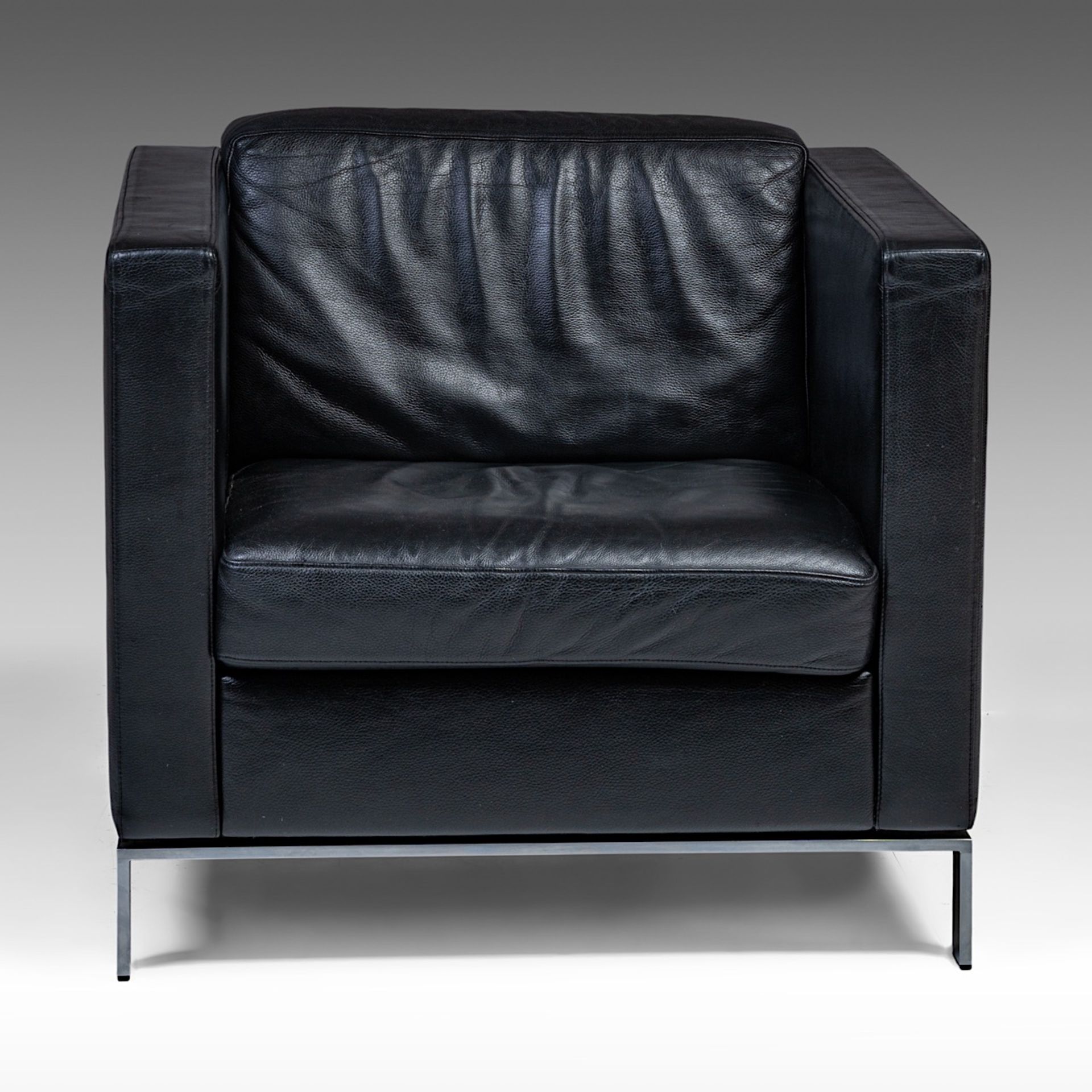 A '501' armchair by Norman Fosters for Walter Knoll, 1995, H 70 - W 80 - D 80 cm - Bild 2 aus 10