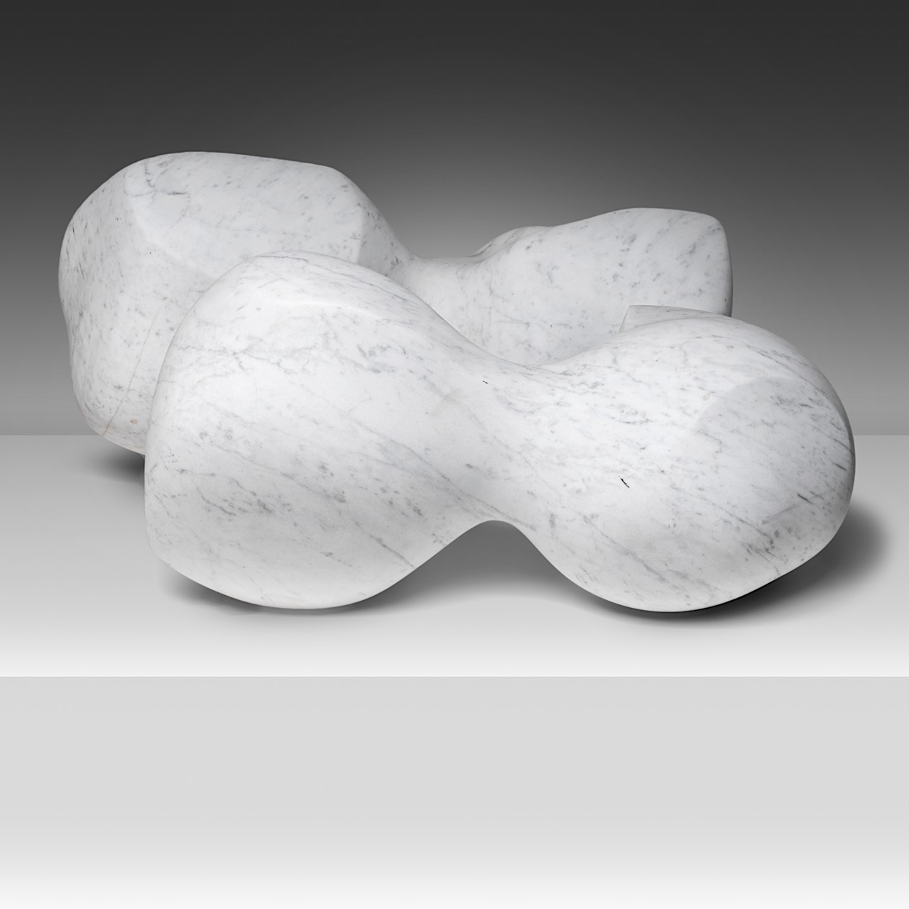 Pol Spilliaert (1935-2023), 'Embryo, geboorte', Carrara marble, 42 x 22 x 20 cm. (16.5 x 8.6 x 7.8 i - Image 8 of 11