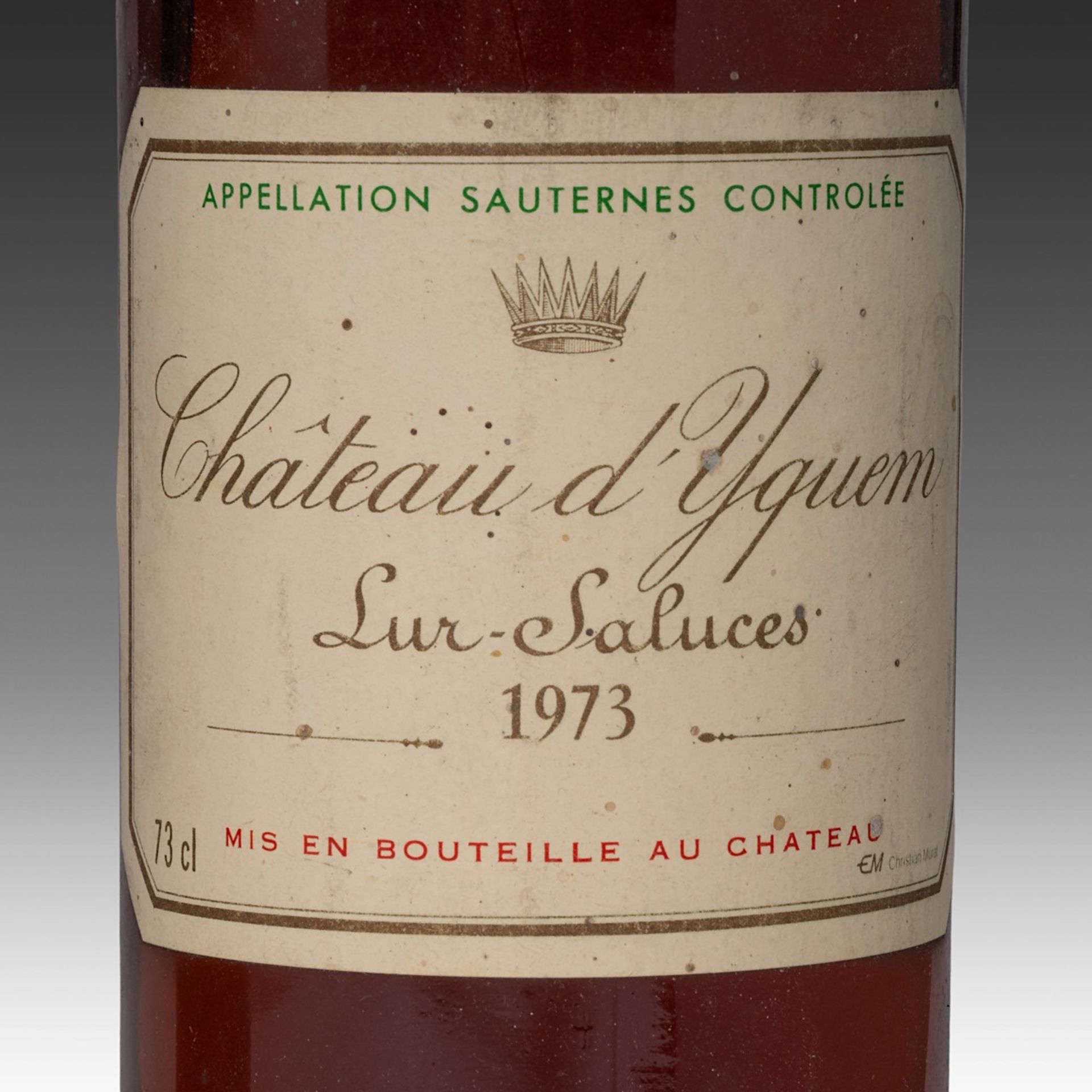 A 1941 and a 1973 Chateau d'Yquem, Lur-Saluces, Sauternes , - Image 3 of 4
