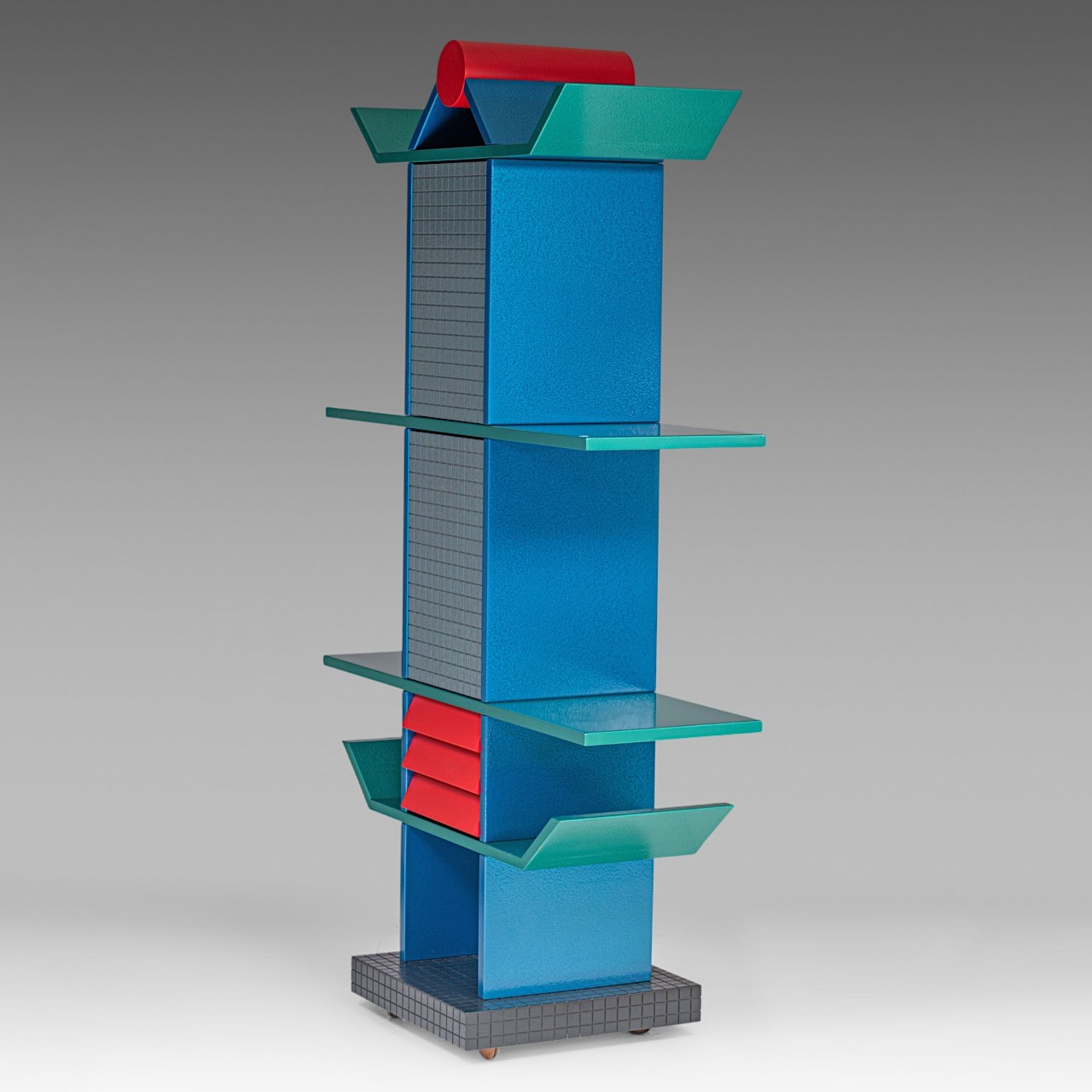 'Totem' cabinet by Studio Mundici, Italy, ca. 1980, 238 x 141 x 63 cm - Bild 2 aus 11