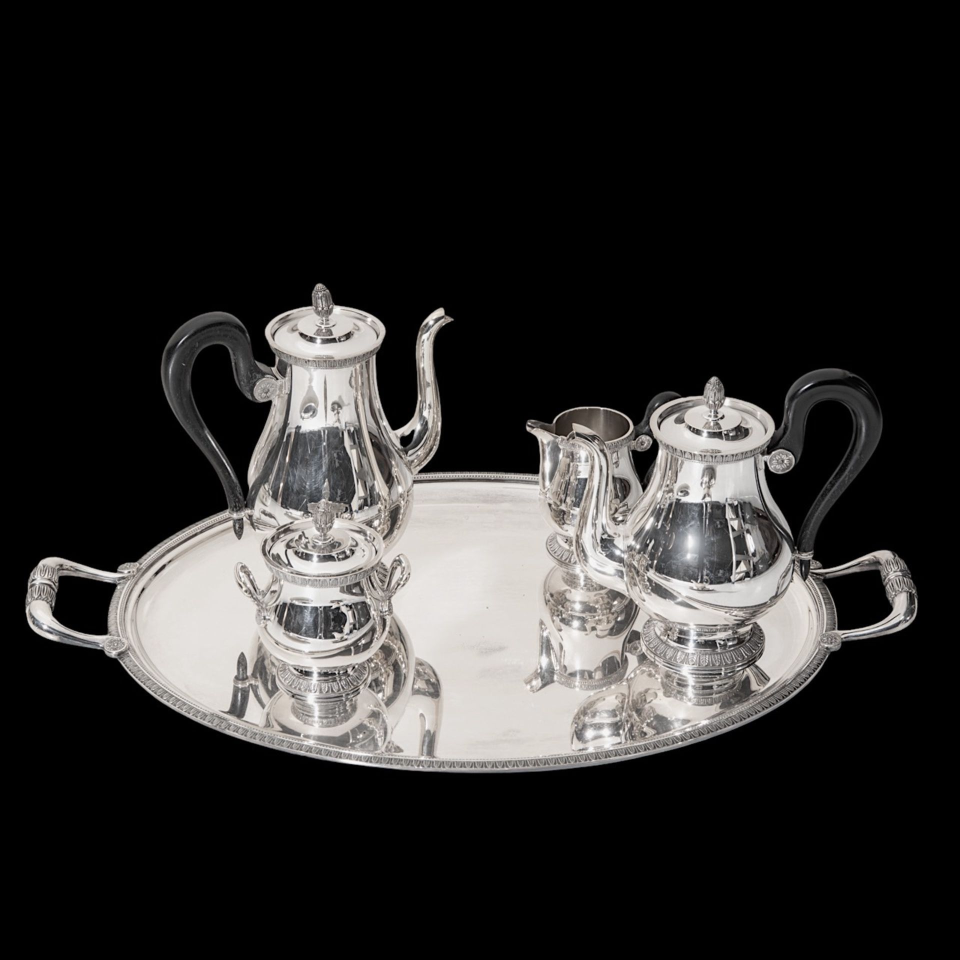 A large collection of Christofle silver-plated items, model 'Malmaison' - Image 3 of 6