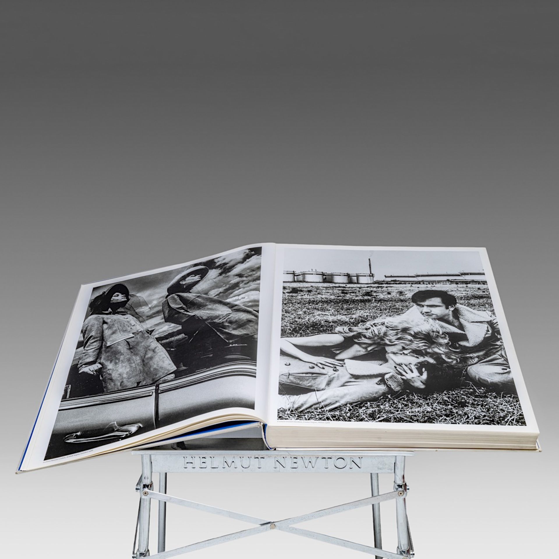 A Helmut Newton 'Sumo' book on stand, Taschen, 1999, signed and numbered - Image 14 of 20