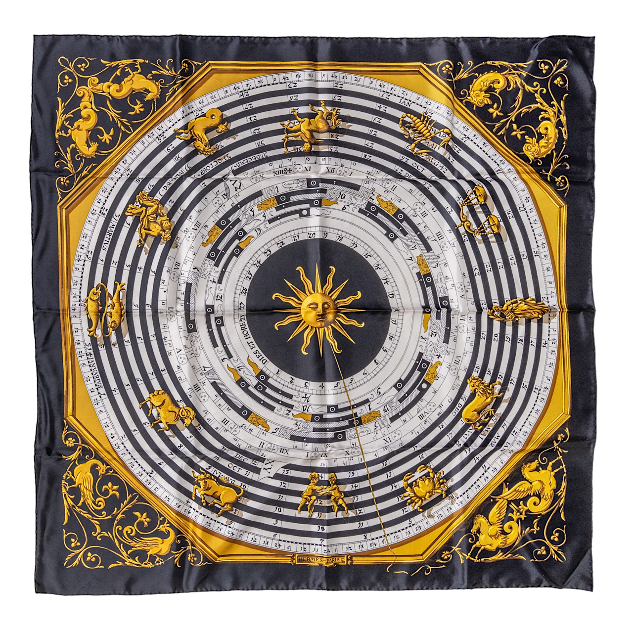 A various collection of 6 Hermes silk twill weave scarves - Image 5 of 8