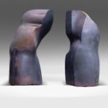 Pol Spilliaert (1935-2023), 'Over de Polen', bronze patinated polyester, 1986