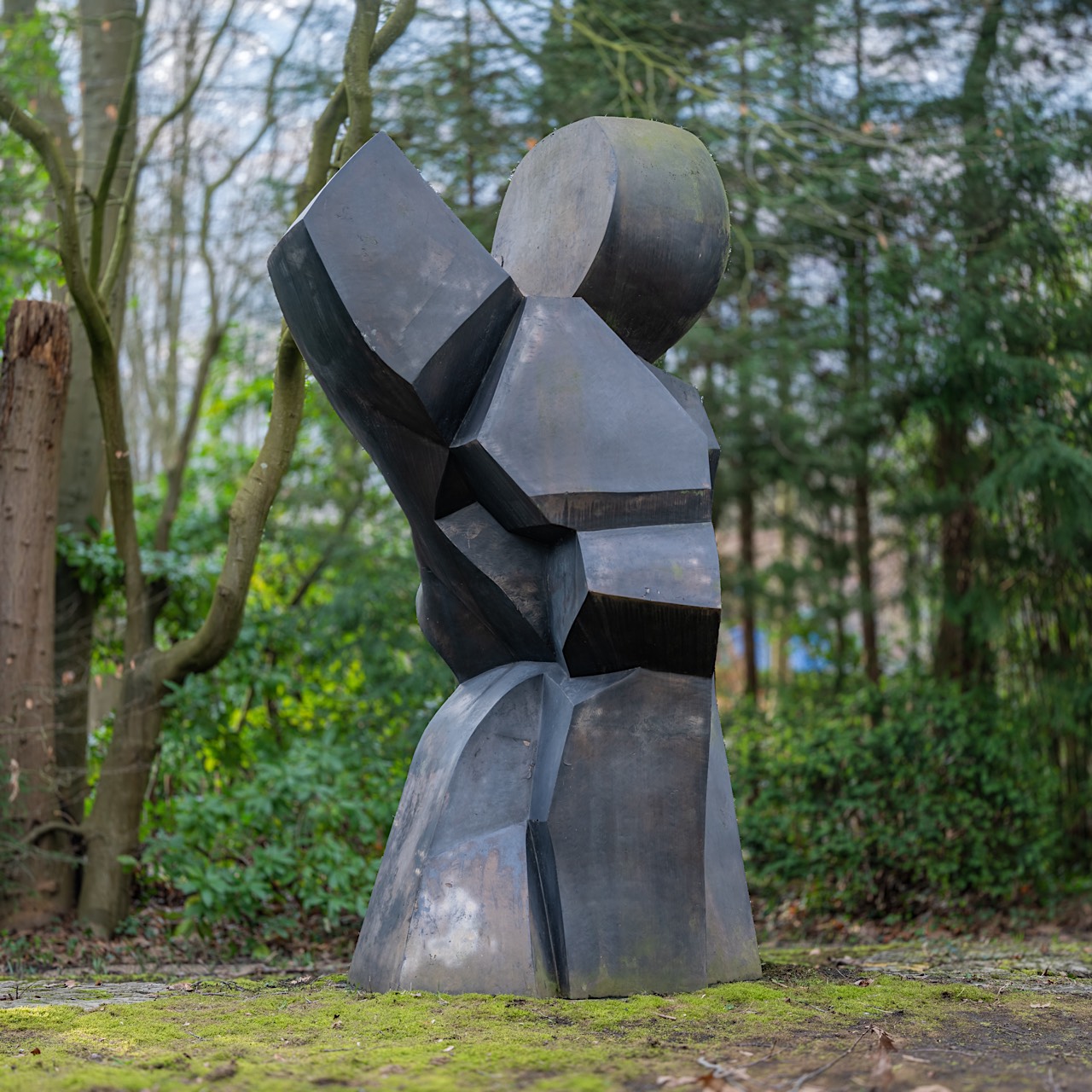 Pol Spilliaert (1935-2023), 'Je te veux', bronze patinated polyester, 2005 330 x 144 x 155 cm. (129. - Image 2 of 7