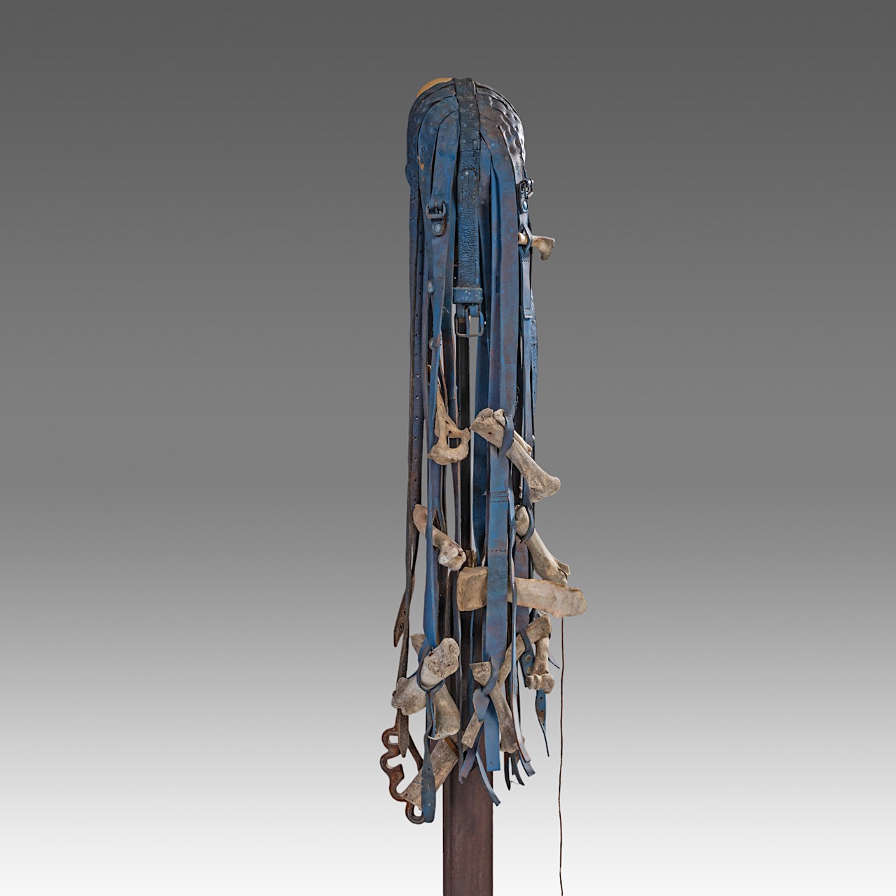 Dre Peeters (1948*-2007), 'Los Otros', set of eight sculptures, mixed media, H cm (tallest) - Image 11 of 42