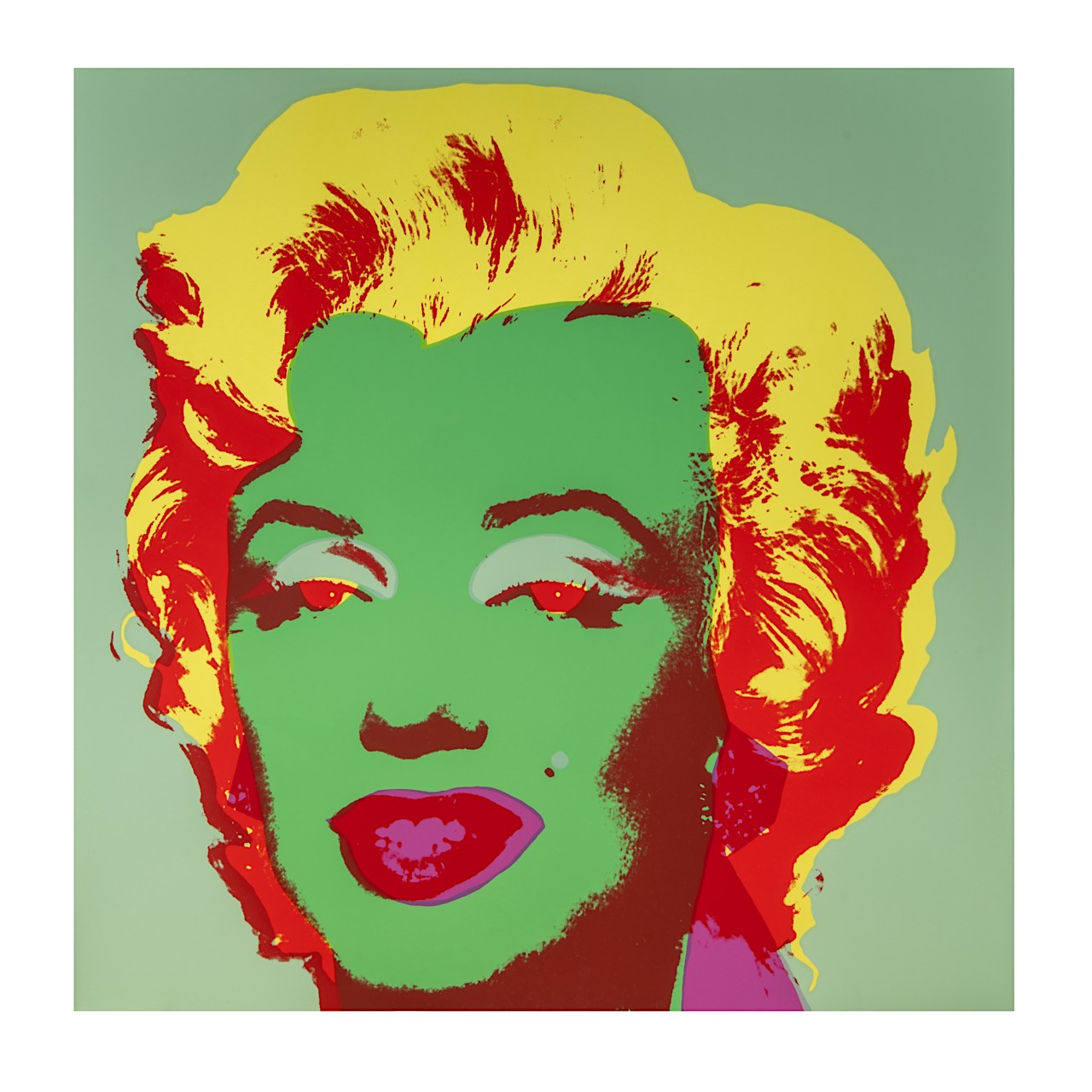 Andy Warhol (1928-1987), a set of 10 'Marylin Monroe' silkscreens in colours, Sunday B. Morning, edi - Image 18 of 21