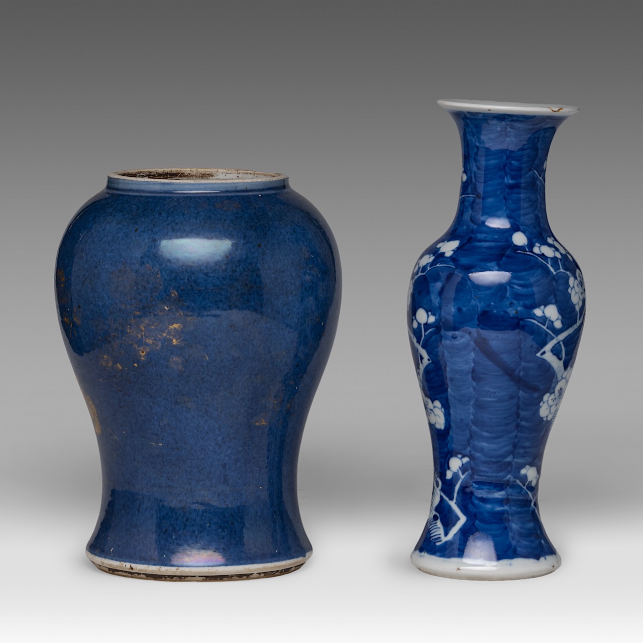 A collection of seven Chinese porcelain ware, 18thC - 20thC, tallest H 30 cm (7) - Image 9 of 15