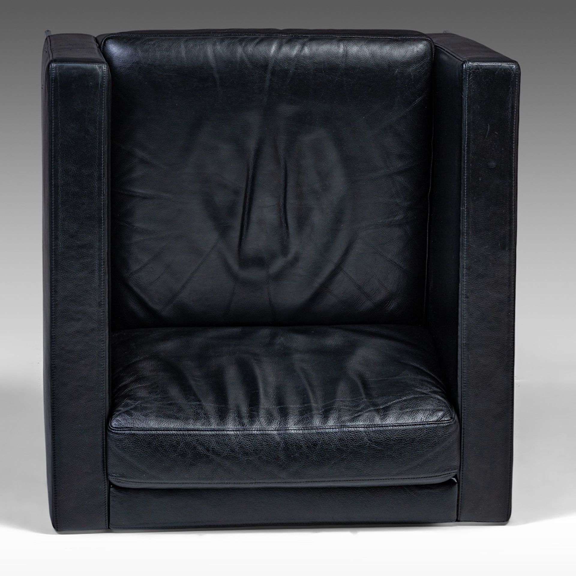 A '501' armchair by Norman Fosters for Walter Knoll, 1995, H 70 - W 80 - D 80 cm - Image 7 of 10