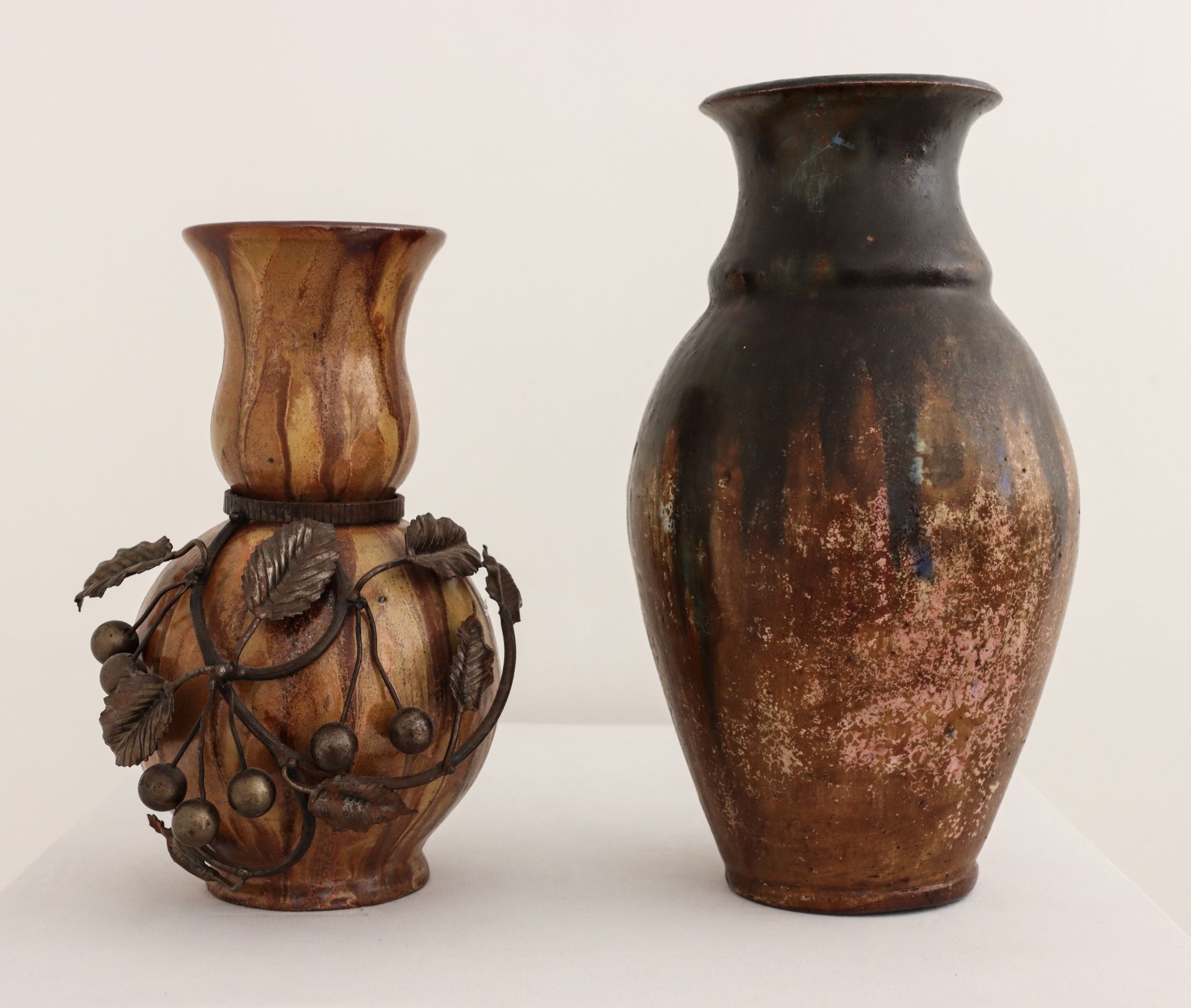 Lot of 2 vases in TerraCotta - Image 2 of 5