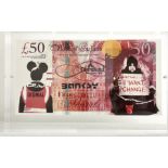 BANKSY (After)(1974-) Souvenir from the exhibition "Dismaland"