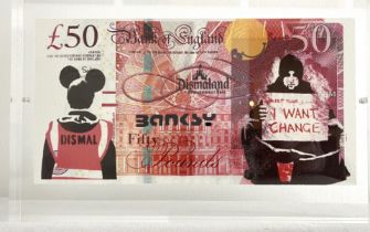 BANKSY (After)(1974-) Souvenir from the exhibition "Dismaland"