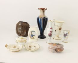 Brocant - Lot of 10 items in faience