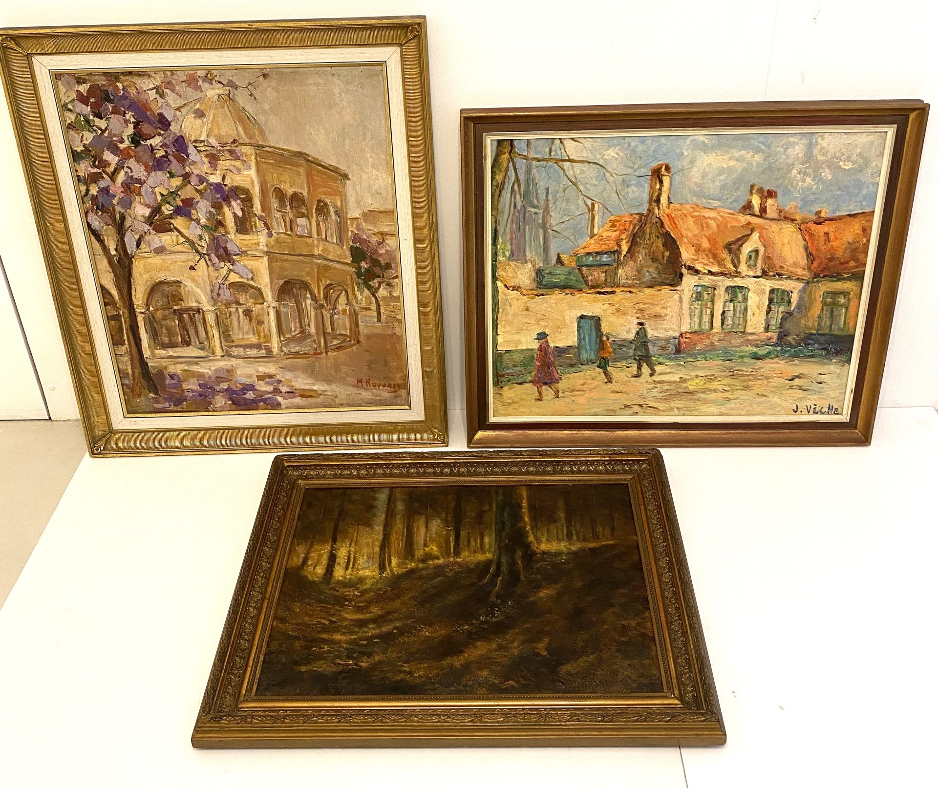 Lot of 3 Paintings
