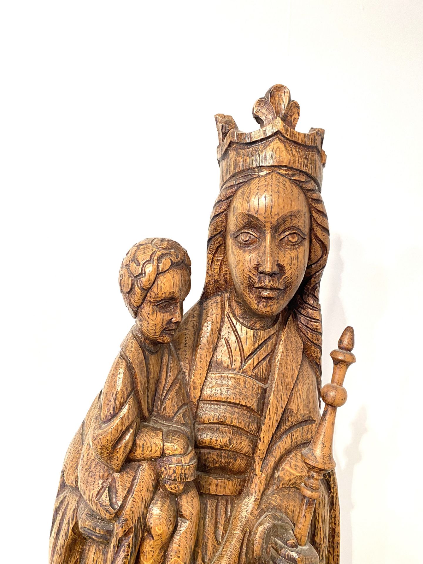 Wooden Sculpture Devotionalia - Image 3 of 5