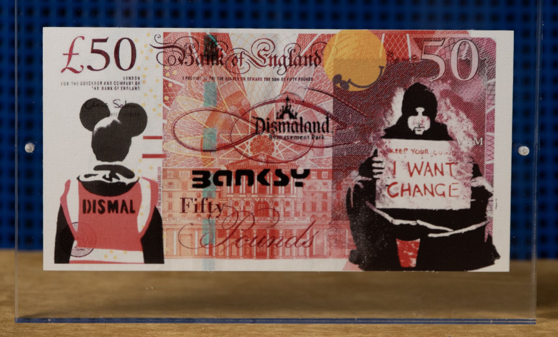 BANKSY (After)(1974-) Souvenir from the exhibition "Dismaland" - Image 3 of 4