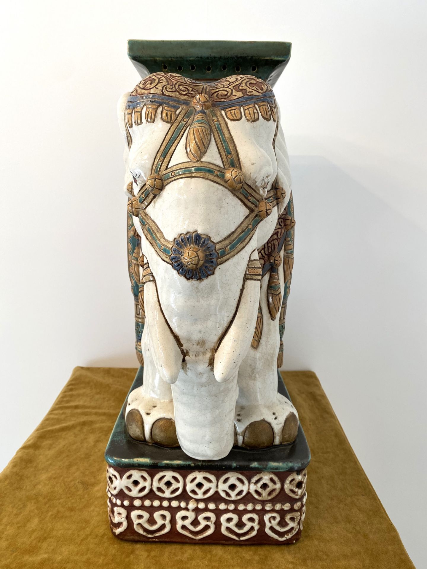 Elephant in Eastern Porcelain - Image 2 of 8