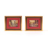 Pair of Miniature Paintings signed W.Sita