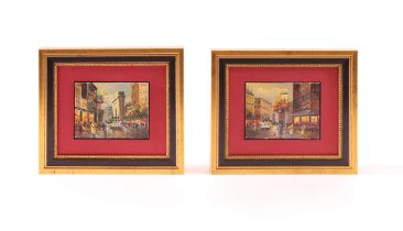 Pair of Miniature Paintings signed W.Sita