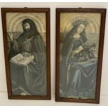 2 framed prints of The Ghent Altarpiece