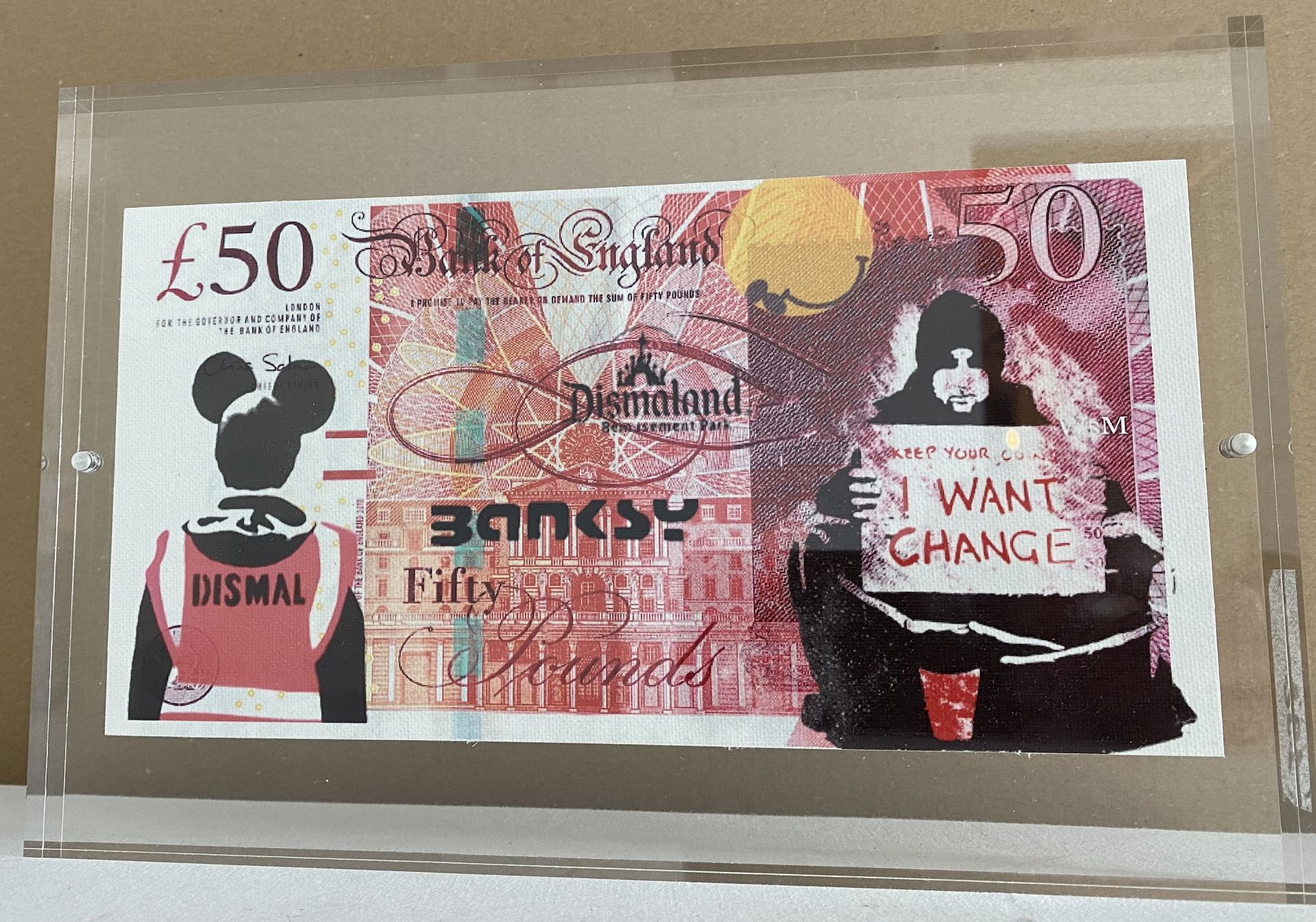 BANKSY (After)(1974-) Souvenir from the exhibition "Dismaland" - Image 4 of 4